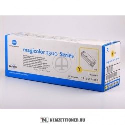 Konica Minolta MagiColor 2300 Y sárga XL toner /4576-311, 1710-5170-06/, 4.500 oldal | eredeti termék