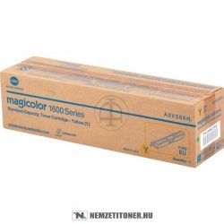 Konica Minolta MagiColor 1600W Y sárga toner /A0V305H/, 1.500 oldal | eredeti termék
