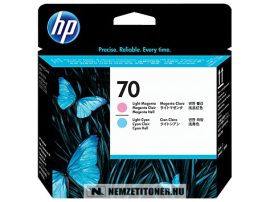 HP C9405A világos magenta + világos ciánkék nyomtatófej /No.70/ | eredeti termék