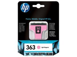 HP C8775EE LM világos magenta #No.363 tintapatron, 4 ml | eredeti termék