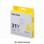   Ricoh Aficio GXe 3300, GXe 3350 Y sárga gél tintapatron /405691, GC-31Y/ | eredeti termék