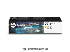 HP M0J98AE XL Y sárga #No.991X tintapatron | eredeti termék