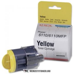 Xerox Phaser 6110 Y sárga toner /106R01273, 106R01204/, 1.000 oldal | eredeti termék