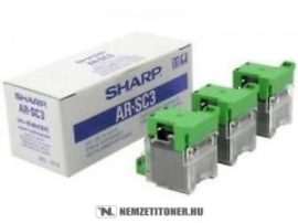 Sharp AR-SC3 tűzőkapocs, 3x2.000 db | eredeti termék
