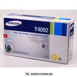 Samsung CLP-310, 315 Y sárga toner /CLT-Y4092S/ELS/, 1.000 oldal | eredeti termék