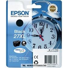 Epson T2711 XL Bk fekete tintapatron /C13T27114012/, 17,7ml | eredeti termék