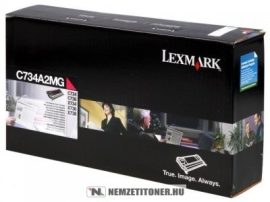 Lexmark C734, X734 M magenta toner /C734A1MG/, 6.000 oldal | eredeti termék