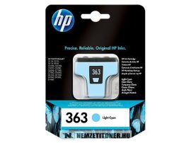 HP C8774EE LC világos ciánkék #No.363 tintapatron, 4 ml | eredeti termék