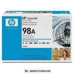   HP 92298A - 98A - fekete toner, 6.800 oldal | eredeti termék