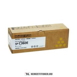 Ricoh SP C361 Y sárga toner /408191, SPC360E/, 1.500 oldal | eredeti termék