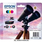   Epson T02W6 Bk,C,M,Y multipack tintapatron /C13T02W64010, 502XL/, 9,2 ml+3x6,4 ml | eredeti termék