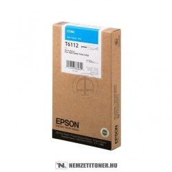 Epson T6112 C ciánkék tintapatron /C13T611200/, 110 ml | eredeti termék