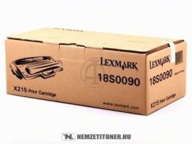 Lexmark X215 MFP toner /18S0090/, 3.200 oldal | eredeti termék