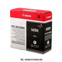 Canon PFI-301 MBK matt fekete tintapatron /1485B001/, 330 ml | eredeti termék