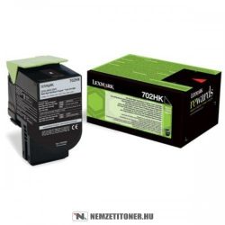 Lexmark CS 310, CS 410, CS 510 Bk fekete XL toner /70C2HK0, 702HK/, 4.000 oldal | eredeti termék