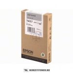   Epson T6057 LBk világos fekete tintapatron /C13T605700/, 110ml | eredeti termék