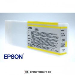 Epson T5914 Y sárga tintapatron /C13T591400/, 700ml | eredeti termék