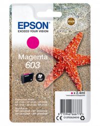 Epson T03U3 M - magenta tintapatron /C13T03U340010, 603/, 2,4ml | eredeti termék
