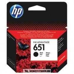 HP C2P10AE fekete patron /No.651/ | eredeti termék