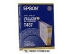   Epson T487 Y sárga tintapatron /C13T487011/, 110 ml | eredeti termék