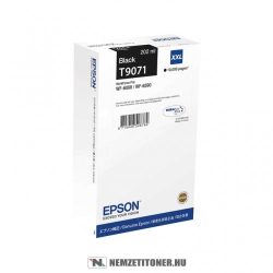 Epson T9071 Bk fekete XXL tintapatron /C13T907140/, 202ml | eredeti termék