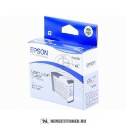 Epson T5809 LLBk világos-világos fekete tintapatron /C13T580900/, 80ml | eredeti termék