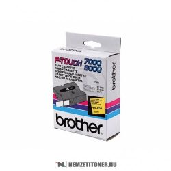 Brother P-Touch TX-651 sárga alapon fekete szalag, 24 mm x 15 m | eredeti termék