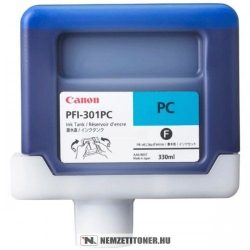 Canon PFI-301 PC fényes ciánkék tintapatron /1490B001/, 330 ml | eredeti termék