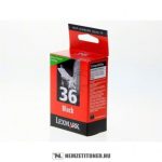   Lexmark 18C2130E Bk fekete #No.36 tintapatron | eredeti termék