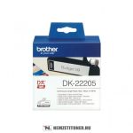   Brother DK-22205 öntapadós, fehér papírszalag, 62 mm x 30,48 m | eredeti termék