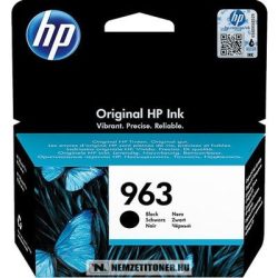 HP 3JA26AE Bk fekete #No.963 tintapatron, 24 ml | eredeti termék
