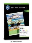   HP CG898AE CMY multipack #No.940 XL tintapatron + 100 ív fotópapír | eredeti termék