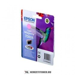 Epson T0806 LM világos magenta tintapatron /C13T08064011/, 7,4ml | eredeti termék