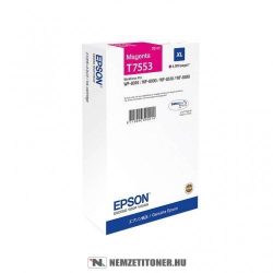 Epson T7553 XL M magenta tintapatron /C13T755340/, 39ml | eredeti termék