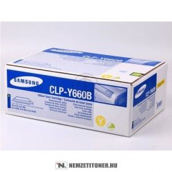 Samsung CLP-610, 660 Y sárga XL toner /CLP-Y660B/ELS/, 5.000 oldal | eredeti termék