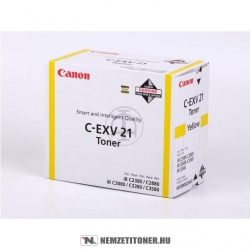 Canon C-EXV 21 Y sárga toner /0455B002/ | eredeti termék