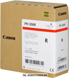 Canon PFI-306 R vörös tintapatron /6663B001/, 330 ml | eredeti termék