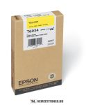   Epson T6034 Y sárga tintapatron /C13T603400/, 220ml | eredeti termék