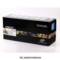 Lexmark C780, X782 Bk fekete toner /C780H1KG/, 10.000 oldal | eredeti termék