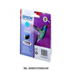 Epson T0802 C ciánkék tintapatron /C13T08024011/, 7,4ml | eredeti termék