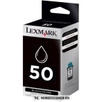   Lexmark 17G0050E Bk fekete #No.50 tintapatron, 22 ml | eredeti termék