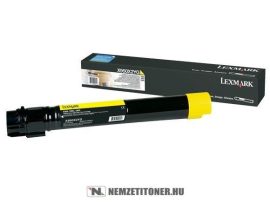 Lexmark X950 Y sárga toner /X950X2YG/, 24.000 oldal | eredeti termék