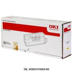 OKI MC760, MC770, MC780 Y sárga toner /45396301/, 6.000 oldal | eredeti termék