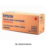   Epson AcuLaser C2000 M magenta toner /C13S050035/, 6.000 oldal | eredeti termék
