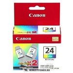   Canon BCI-24 C színes DUPLA tintapatron /6882A009/, 2x15 ml | eredeti termék