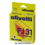   Olivetti FJ 31 Bk fekete tintapatron /B0336/, 18 ml | eredeti termék