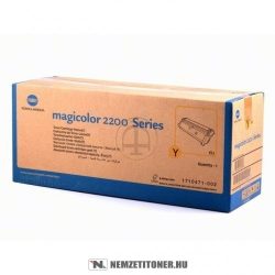 Konica Minolta MagiColor 2200 Y sárga toner /4145-503, 1710471002/, 6.000 oldal | eredeti termék