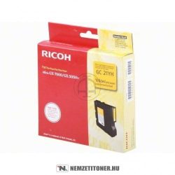 Ricoh Aficio GXe 5050 Y sárga XL gél tintapatron /405704, GC-31YH/ | eredeti termék