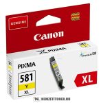   Canon CLI-581XL Y sárga tintapatron /2051C001/, 8,3 ml | eredeti termék