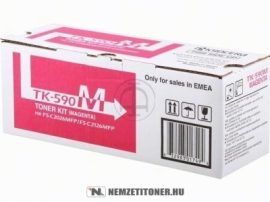 Kyocera TK-590 M magenta toner /1T02KVBNL0/, 5.000 oldal | eredeti termék